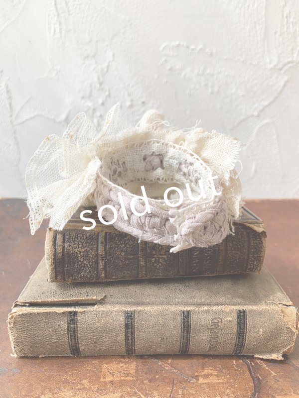 画像5: pollenbienco／アンティークレースのブレスレット (5)