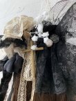 画像5: pollenbienco/アンティークレースのウィッグバレッタ・A (5)