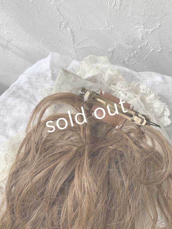 画像6: pollenbienco／アンティークレースのウィッグバレッタ・B (6)