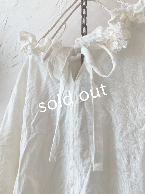 画像10: MARCHE' DE SOEUR／ラッフルリボンプルオーバー・フォレスト (10)