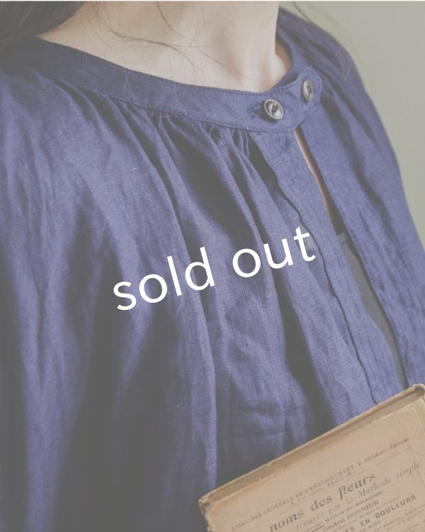 画像14: je suis comme je suis/花笑みのステッチドレス・ミルクホワイト (14)