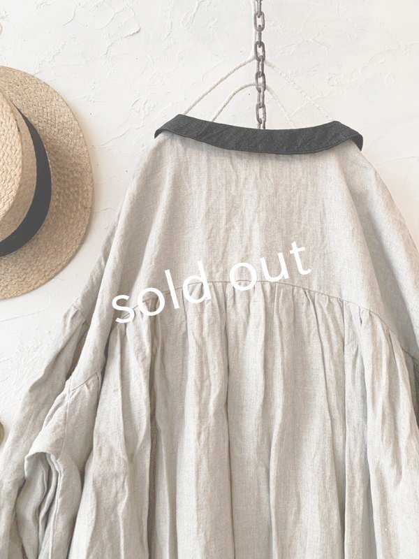 画像7: Avenue/丸襟ギャザーワンピース (7)