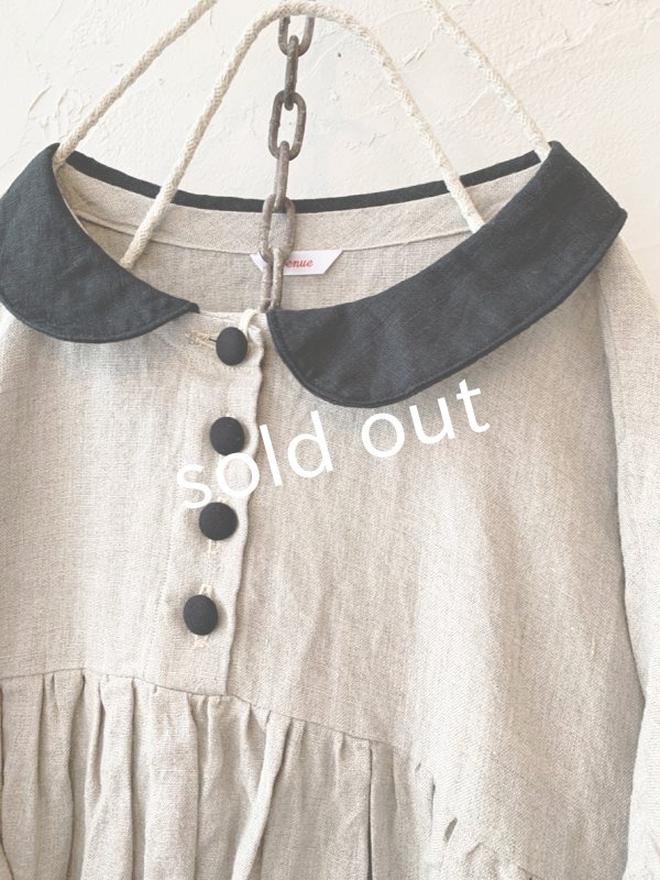 画像5: Avenue/丸襟ギャザーワンピース (5)