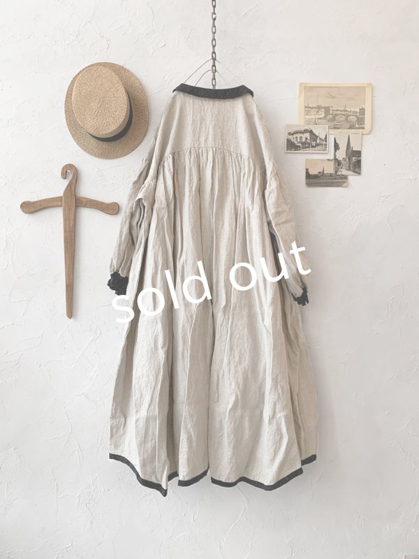 画像8: Avenue/丸襟ギャザーワンピース (8)