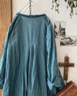 画像6: HALLELUJAH／Robe de femme de chambre 小間使いローブ衿付・turquoise (6)
