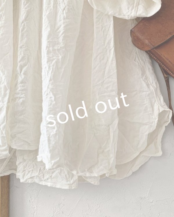 画像12: HALLELUJAH/Chemise de garçon Berger 羊飼い少年のシャツ・black (12)