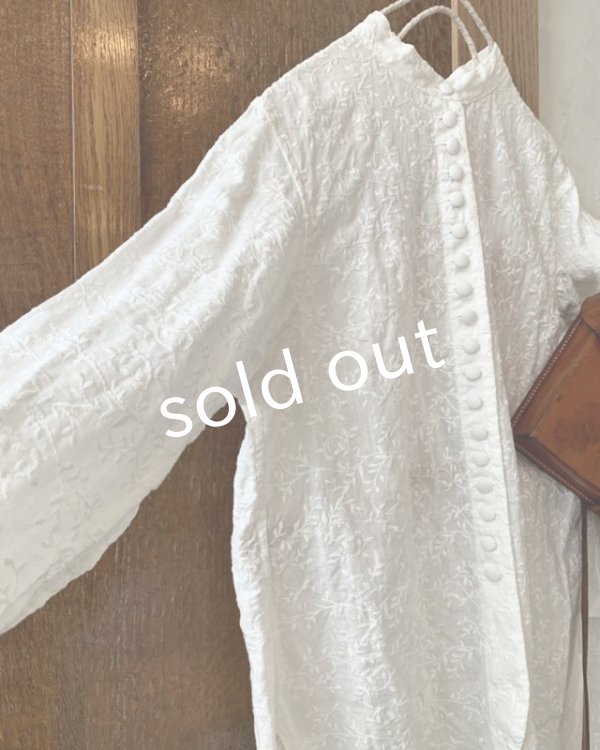 画像5: HALLELUJAH/Victorian Chemise ヴィクトリア時代のシャツ・Off White (5)