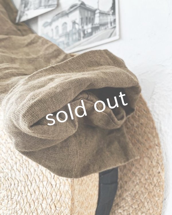 画像5: HALLELUJAH／Robe de femme de chambre 小間使いローブ衿付・brown (5)