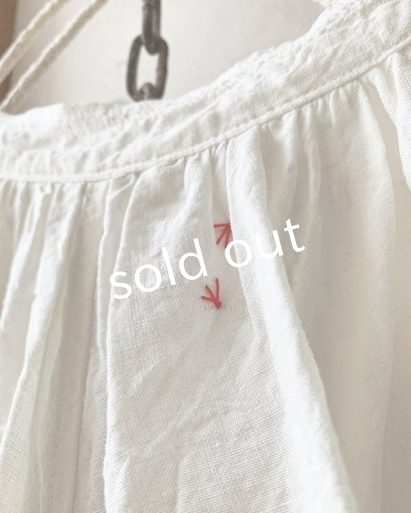 画像8: HALLELUJAH／Chemise de garçon Berger 羊飼い少年のシャツ・off-white (8)