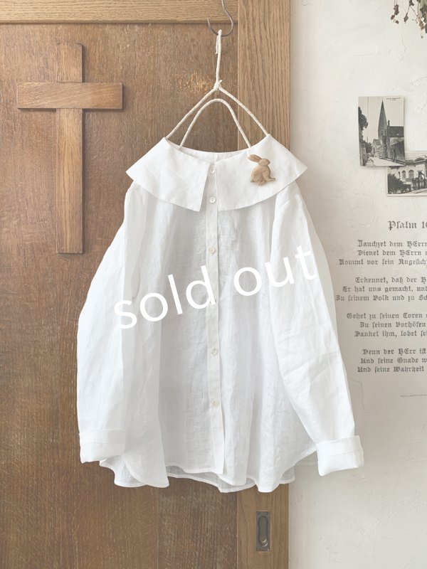 画像4: ecru-ke／木彫りのお花ブローチ (4)