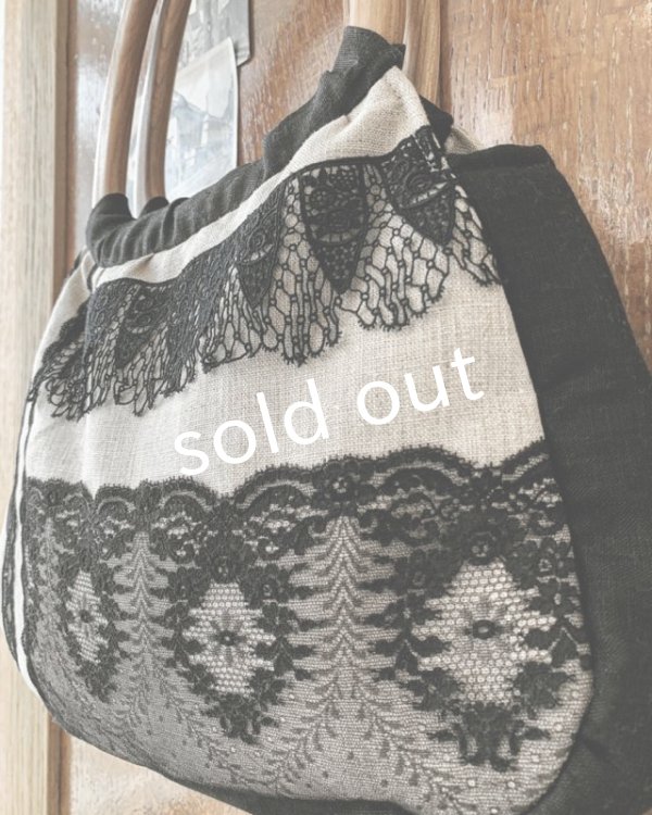 画像3: ecru-ke/木の持ち手バッグ・C (3)