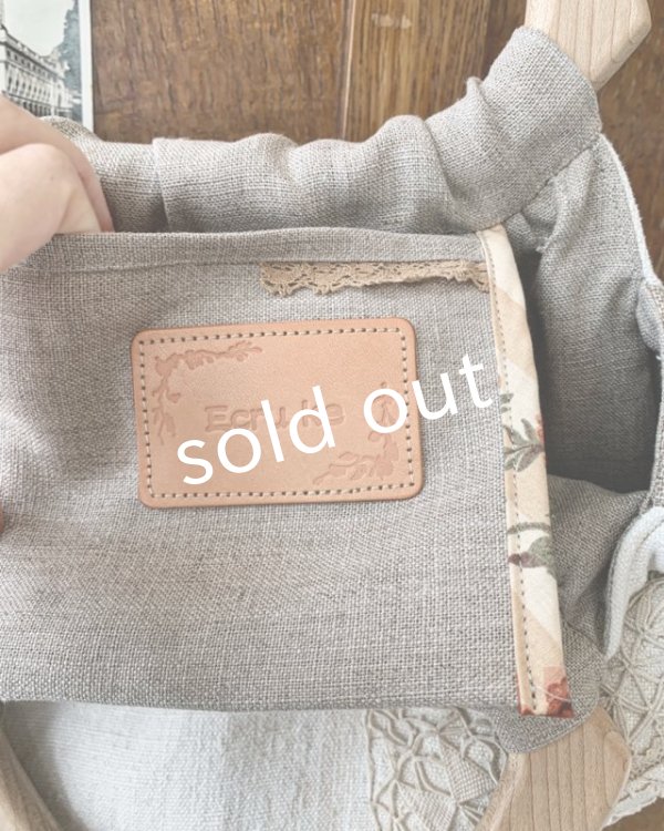 画像8: ecru-ke／木の持ち手バッグ・B (8)