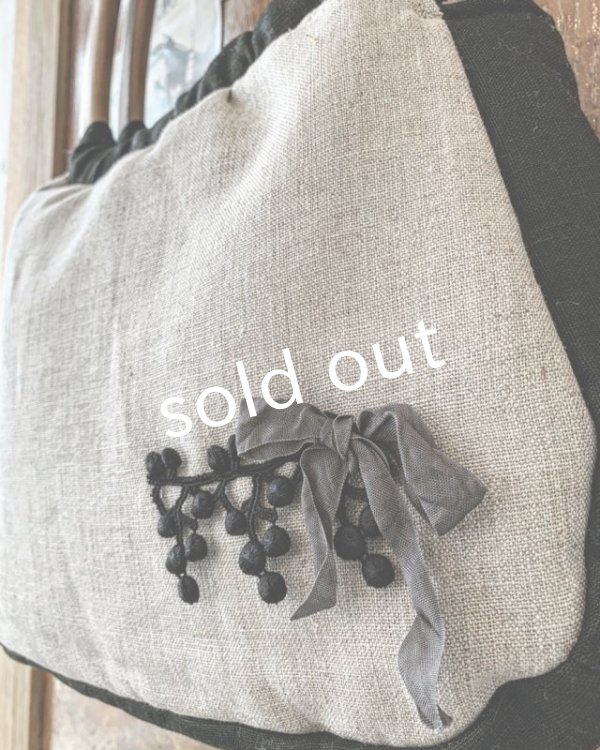 画像9: ecru-ke/木の持ち手バッグ・C (9)