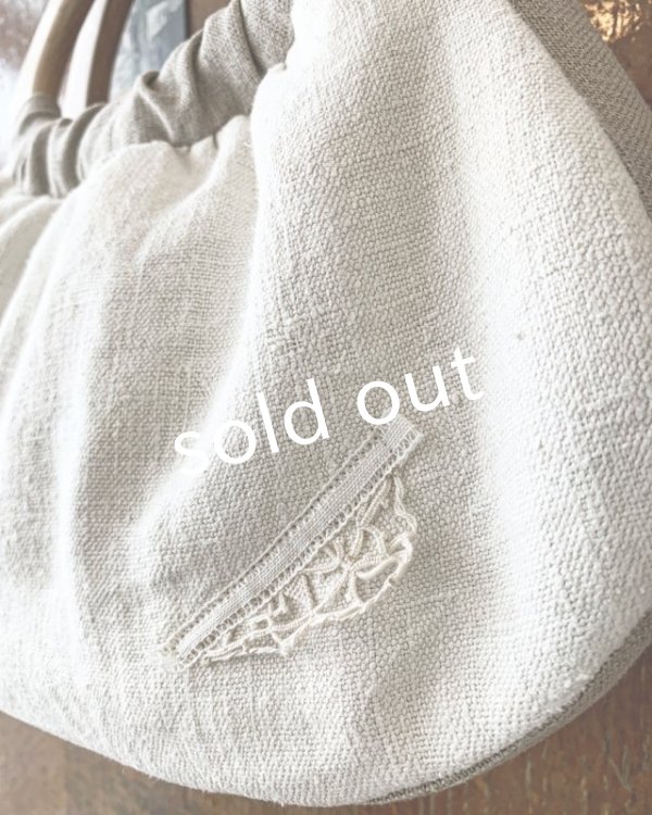 画像10: ecru-ke／木の持ち手バッグ・B (10)