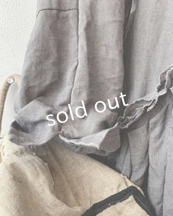 画像4: HALLELUJAH／1890's Bourgeron 羊飼いローブ・gray (4)