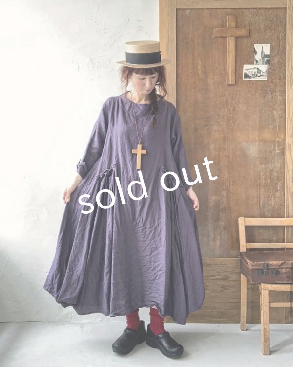 画像12: HALLELUJAH/1890's Bourgeron 羊飼いローブ・flax (12)