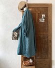 画像5: HALLELUJAH／1890's Bourgeron 羊飼いシャツワンピース・turquoise (5)