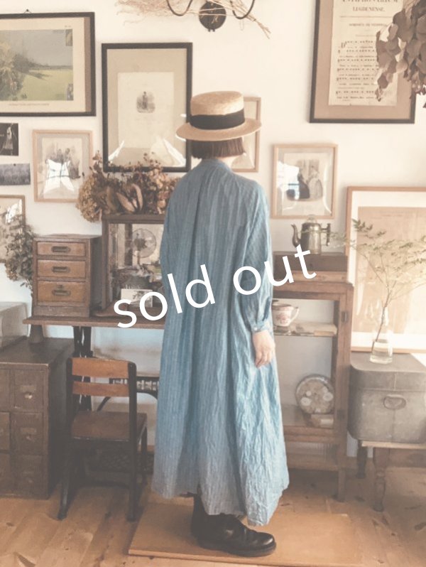 画像11: MARCHE' DE SOEUR／ワイドギャザーワンピース・カーキ (11)