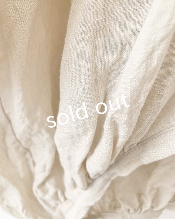 画像7: MARCHE' DE SOEUR/バルーンプルオーバー・エクリュ (7)