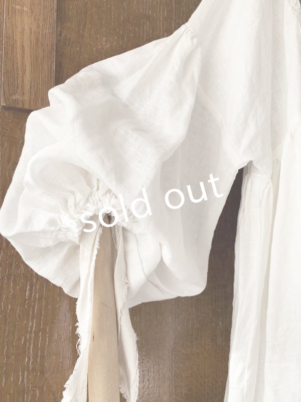 画像5: shizuka's／パフ袖アンティークレースOP・お花刺繍 (5)