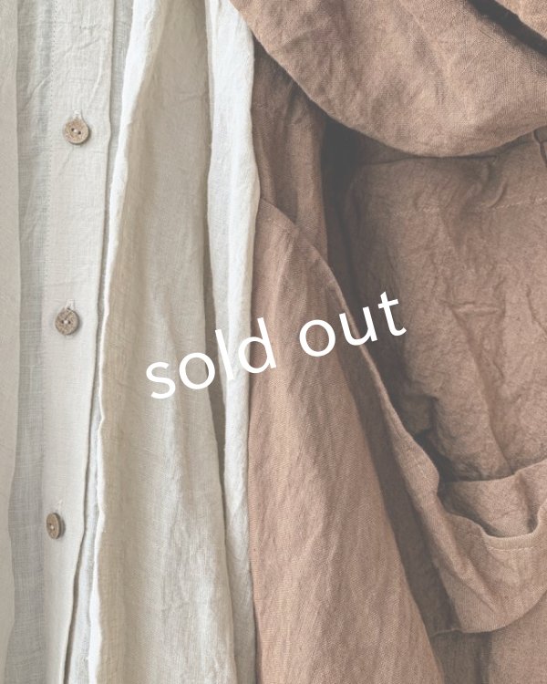 画像4: MARCHE' DE SOEUR／祈りのワンピース・アンティークブラウン×ファナージュミルク (4)