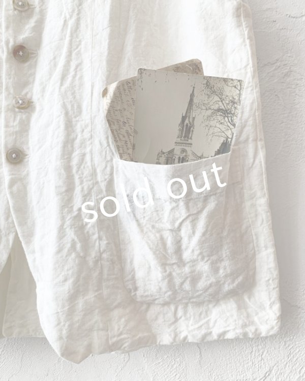 画像4: Reliure／ボタンベスト・オフ (4)