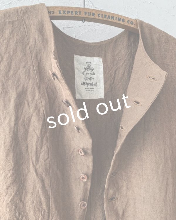 画像6: Reliure／ボタンベスト・アンティークブラウン (6)