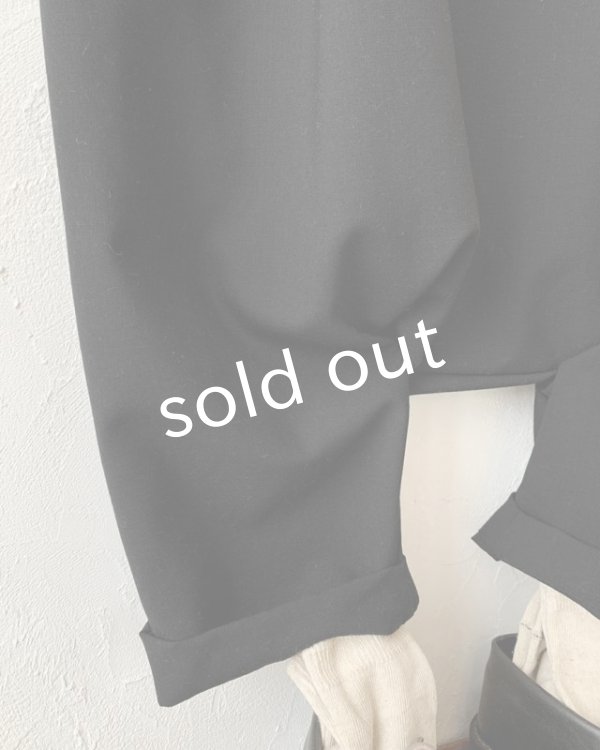 画像6: Reliure／サルエルパンツ・フォーマルブラック (6)