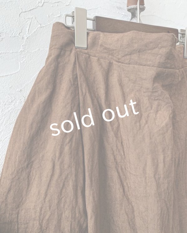 画像3: Reliure／サルエルパンツ・アンティークブラウン (3)