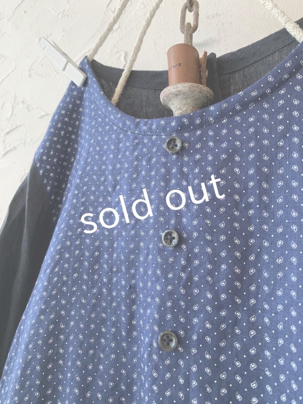 画像3: MARCHE' DE SOEUR/ターシャのワンピース・濃紺 (3)