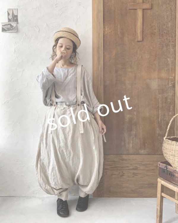 画像10: MARCHE' DE SOEUR/王様の吊りパンツ・黒 (10)