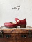 画像1: dansko／ベアトリス ワクシーバーニッシュド・Red (1)