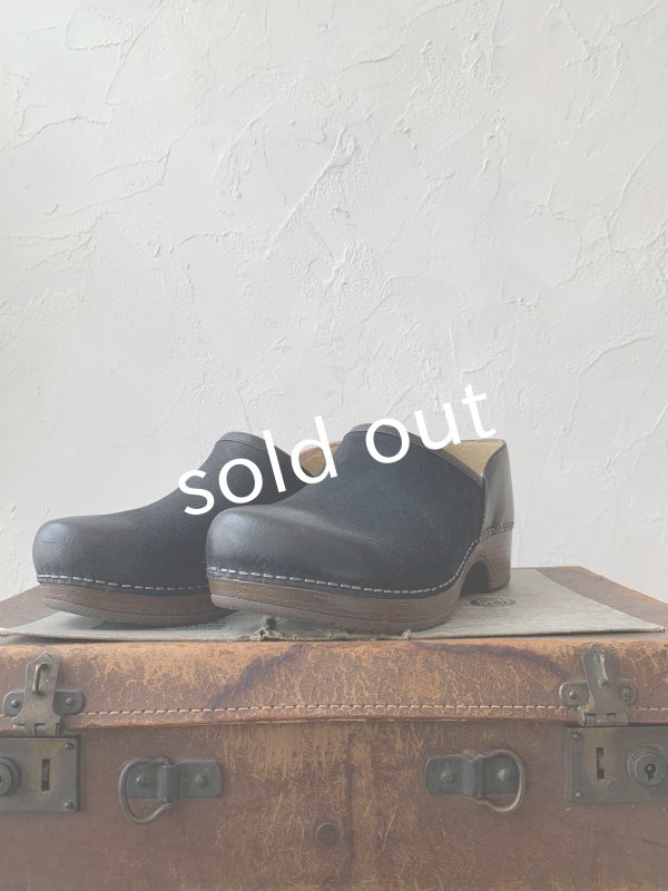 画像4: 【SALE・12月末まで】dansko／ブレナ バーニッシュスエード・Black (4)