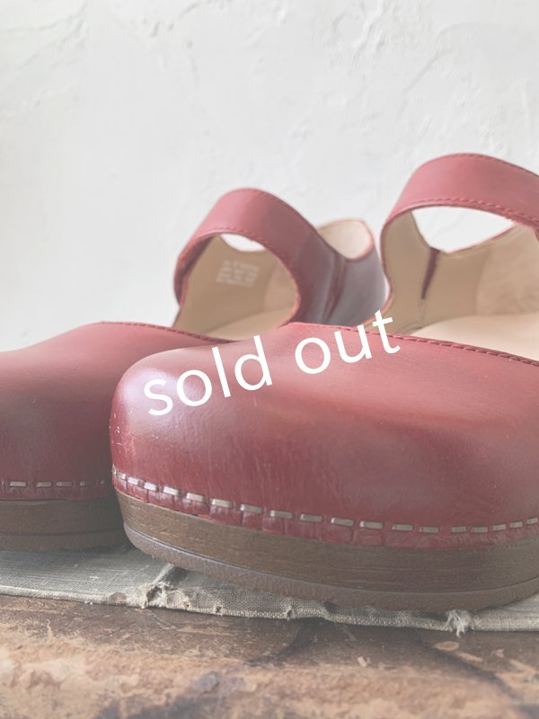 画像6: dansko／ベアトリス ワクシーバーニッシュド・Red (6)