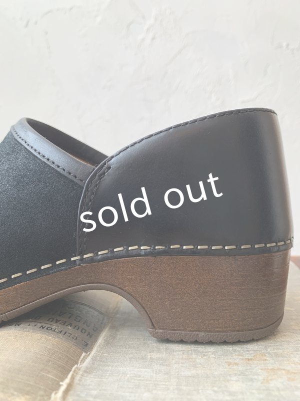 画像2: 【SALE・12月末まで】dansko／ブレナ バーニッシュスエード・Black (2)