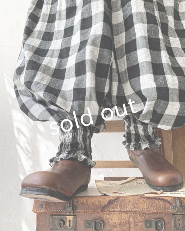 画像3: MARCHE' DE SOEUR／ピエロパンツ・チェック (3)