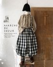 画像1: MARCHE' DE SOEUR／ピエロパンツ・チェック (1)