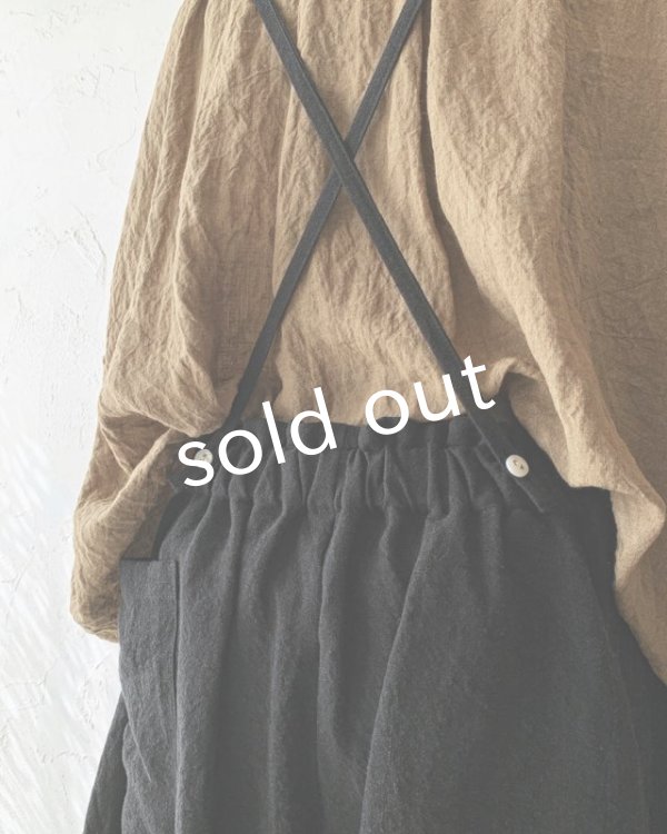 画像7: MARCHE' DE SOEUR／ピエロパンツ・黒 (7)