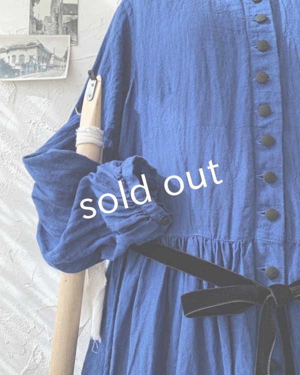 画像4: HALLELUJAH／Jeune paysanne  農民の少女服・lapis lazuli (4)