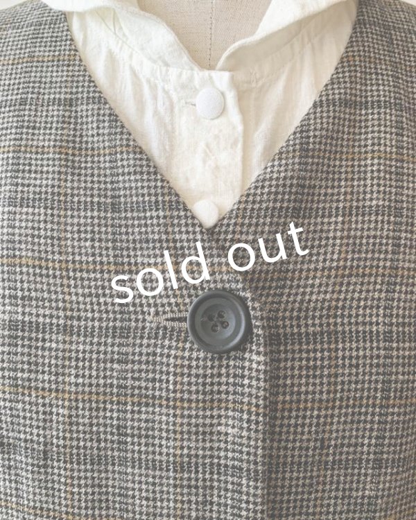 画像4: HALLELUJAH／ Robe La Petite Gardeuse d'oies ガチョウ番の少女のローブ・gray (4)