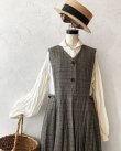 画像2: HALLELUJAH／ Robe La Petite Gardeuse d'oies ガチョウ番の少女のローブ・gray (2)