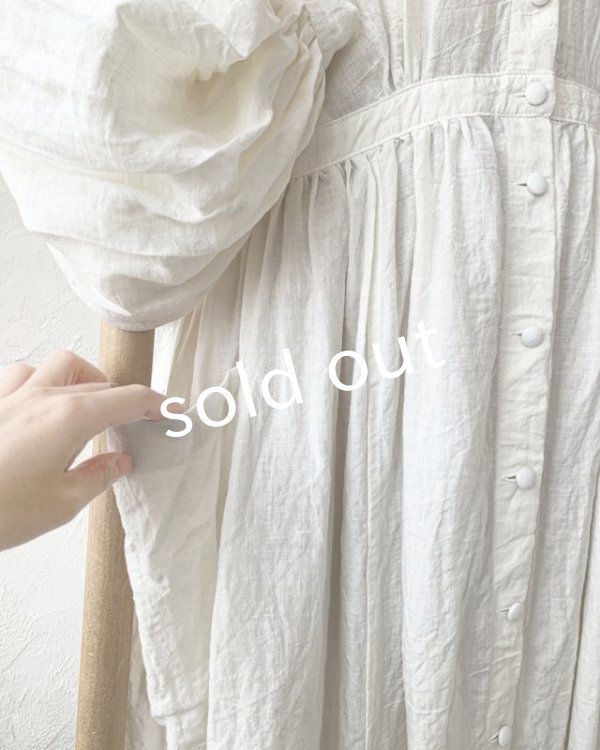 画像10: HALLELUJAH/Chemise a la Reine Robe 王女のシャツローブ・black (10)