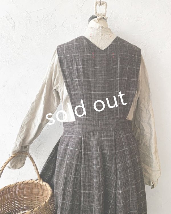 画像10: HALLELUJAH／ Robe La Petite Gardeuse d'oies ガチョウ番の少女のローブ・brown (10)