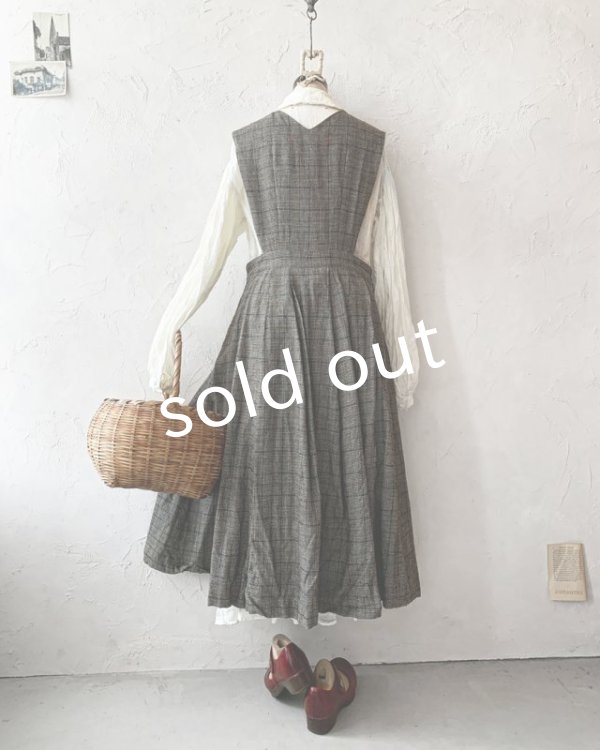 画像8: HALLELUJAH／ Robe La Petite Gardeuse d'oies ガチョウ番の少女のローブ・gray (8)