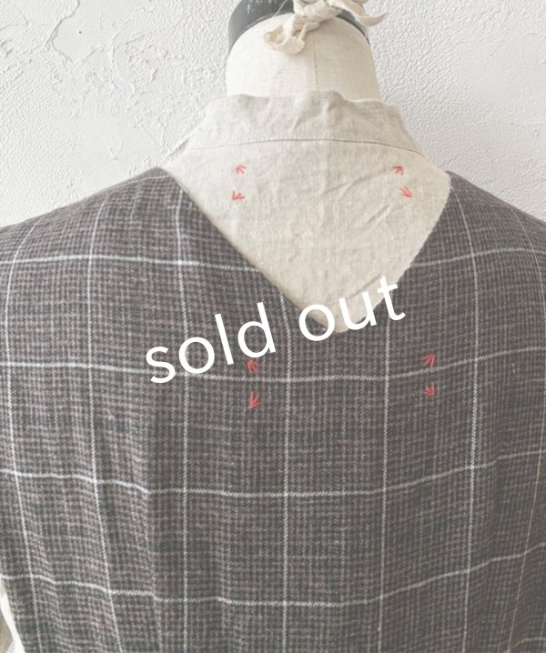 画像11: HALLELUJAH／ Robe La Petite Gardeuse d'oies ガチョウ番の少女のローブ・brown (11)