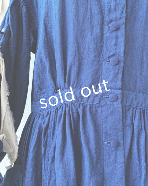 画像4: HALLELUJAH／Chemise a la Reine Robe 王女のシャツローブ・lapis lazuli (4)