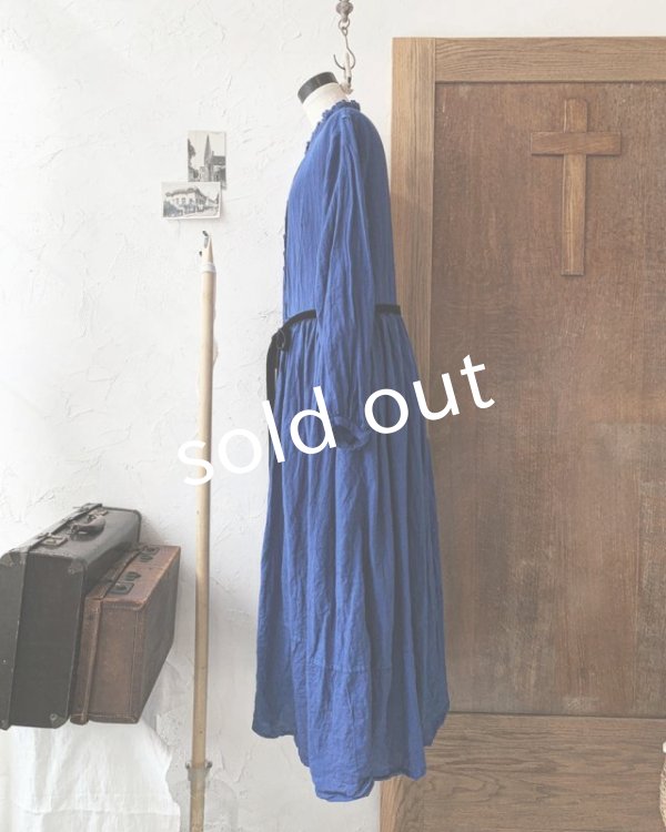 画像6: HALLELUJAH／Jeune paysanne  農民の少女服・lapis lazuli (6)