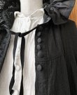 画像7: HALLELUJAH／Robe Medievale a Capuche フードドレス・black (7)