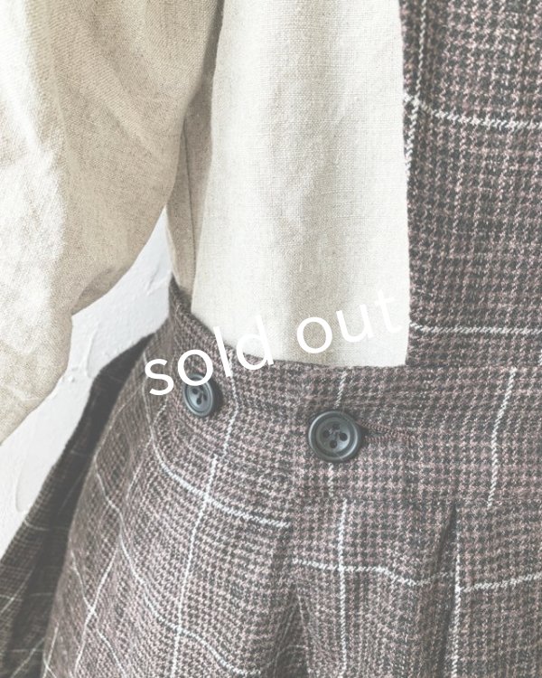 画像7: HALLELUJAH／ Robe La Petite Gardeuse d'oies ガチョウ番の少女のローブ・brown (7)