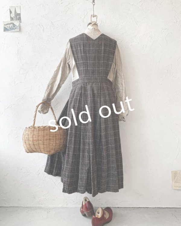 画像9: HALLELUJAH／ Robe La Petite Gardeuse d'oies ガチョウ番の少女のローブ・brown (9)